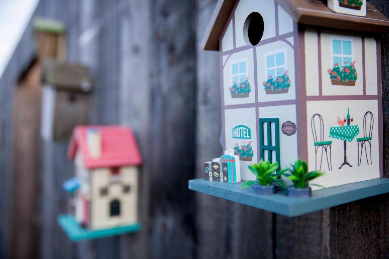 Zeezand Recreatie Cozy Chalets Stolpen エクステリア 写真